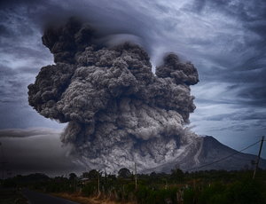 Mount Sinabung, Indonesia